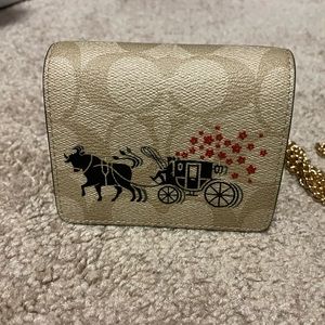 Beautiful Coach micro mini bag NWT
